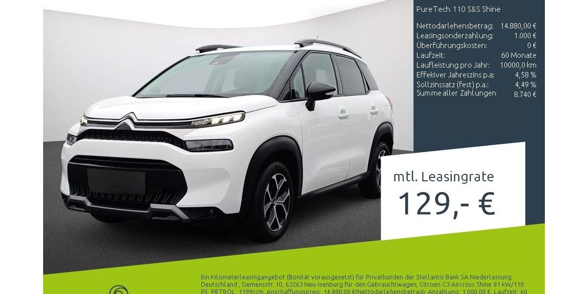 Citroen C3 Aircross 16.376 km 14.180 &euro; Bocholt 46395