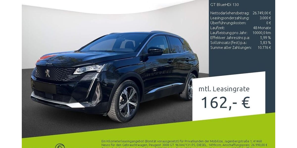 Peugeot 3008 41.768 km 25.770 &euro; Borken 46325