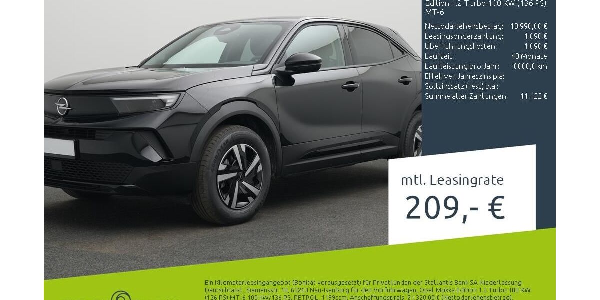 Opel Mokka 4.000 km 20.090 &euro; Bocholt 46395