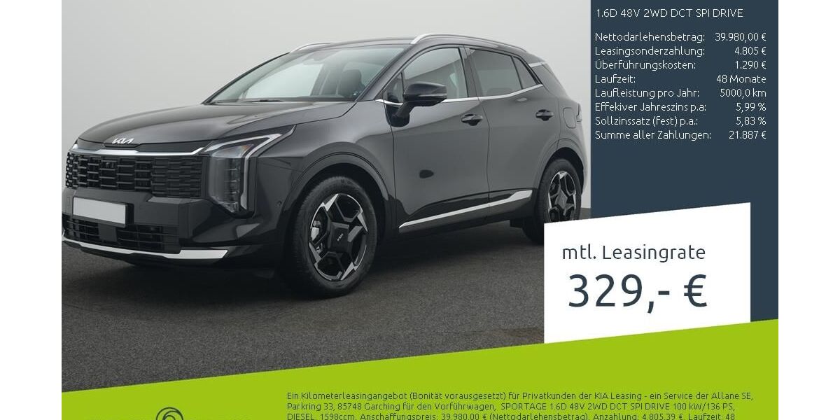 Kia Sportage 1.500 km 39.980 &euro; Borken 46325