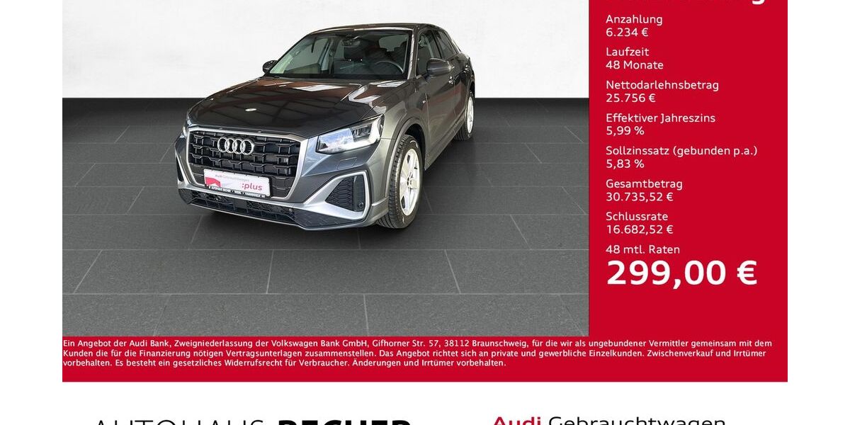 Audi Q2 6.721 km 31.990 &euro; Wesel 46485