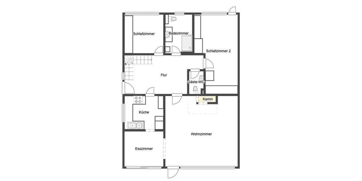 Einfamilienhaus Moers Scherpenberg - 4 Zimmer, 113 m&sup2;, 469.000&euro; | Angebot:25737922