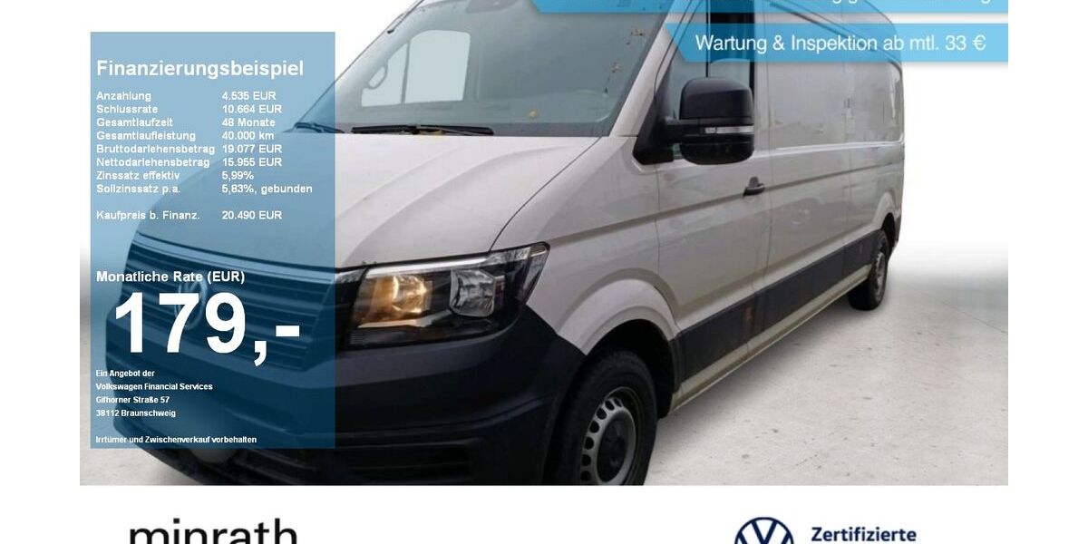 VW Crafter 125.814 km 19.420 &euro; Duisburg-Rheinhausen 47226