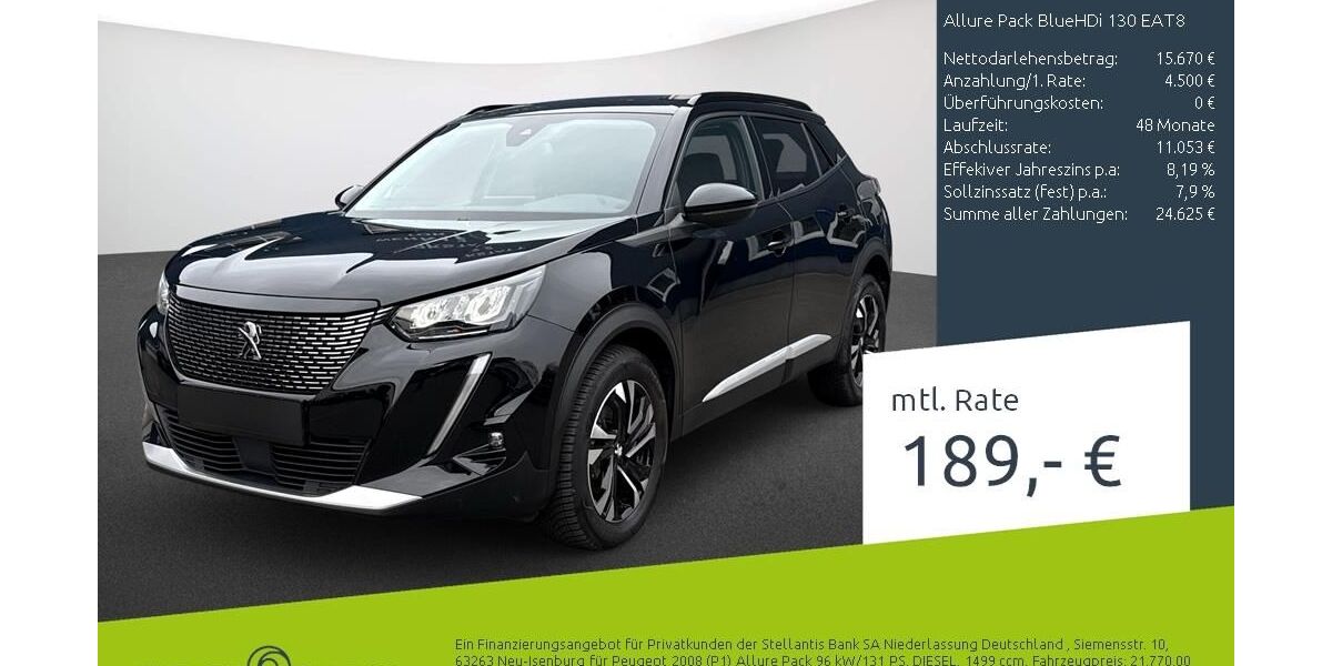 Peugeot 2008 23.513 km 20.670 &euro; Bocholt 46395