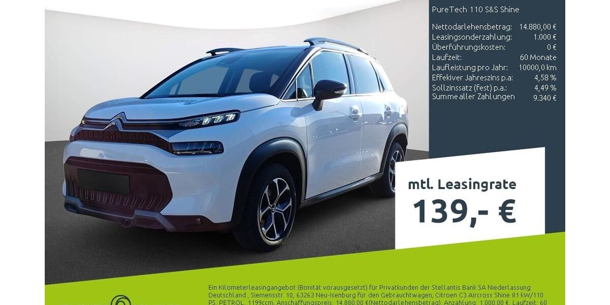 Citroen C3 Aircross 30.821 km 12.860 &euro; Borken 46325