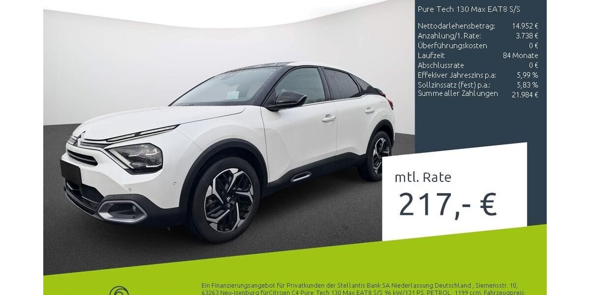 Citroen C4 27.110 km 18.690 &euro; Bocholt 46395