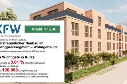 Wohnung Kamp-Lintfort Lintfort - 2.5 Zimmer, 42 m&sup2;, 190.700&euro; | Angebot:23686263