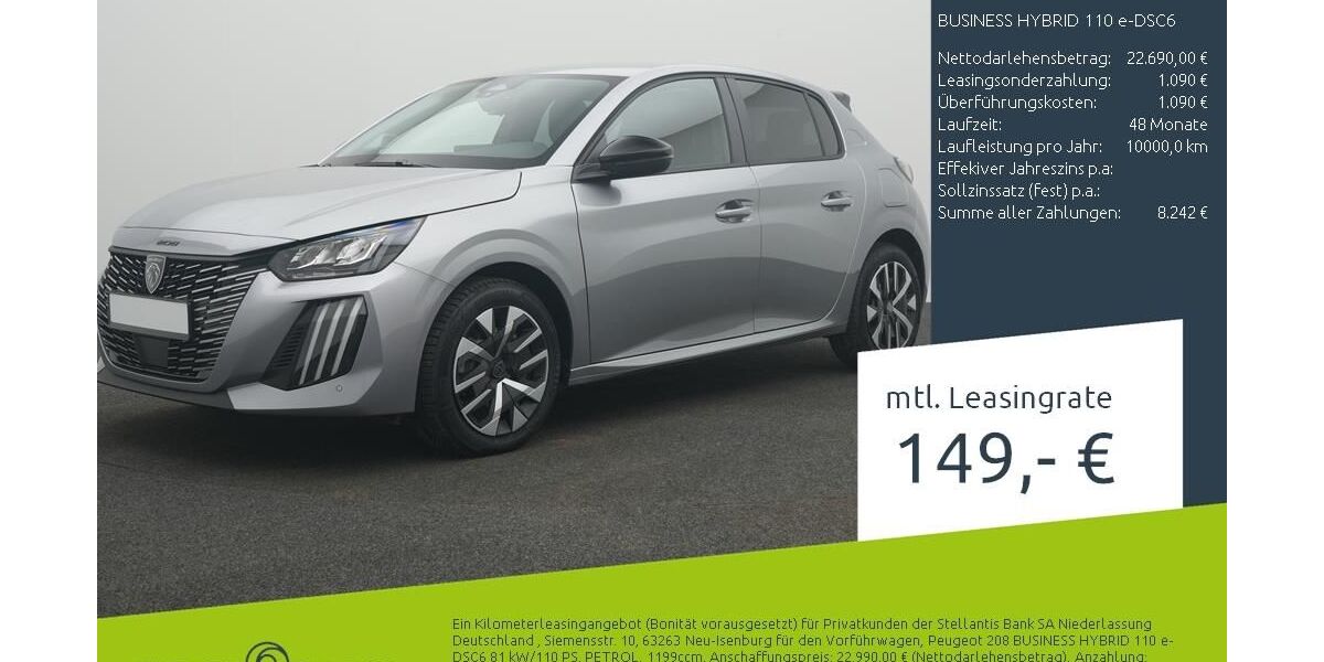 Peugeot 208 3.288 km 22.320 &euro; Bocholt 46395