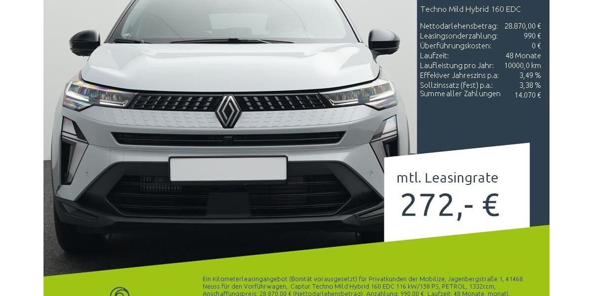 Renault Captur 2.500 km 25.795 &euro; Borken 46325