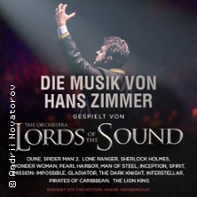 Musik von Hans Zimmer - gespielt von Lords of the Sound 11.11.2026 Mathias-Jakobs-Stadthalle