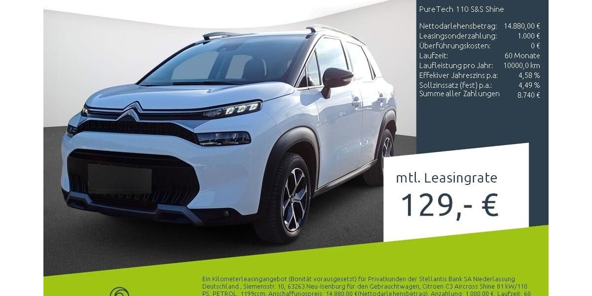 Citroen C3 Aircross 6.409 km 14.194 &euro; Borken 46325