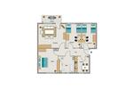 Etagenwohnung Voerde (Niederrhein) - 4.5 Zimmer, 70 m&sup2;, 651&euro; | Angebot:26568666