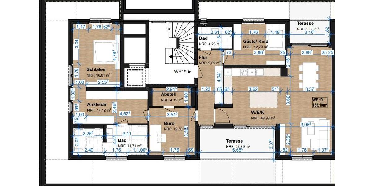 Einfamilienhaus Bocholt - 3.5 Zimmer, 150 m&sup2;, 1.803&euro; | Angebot:24864398
