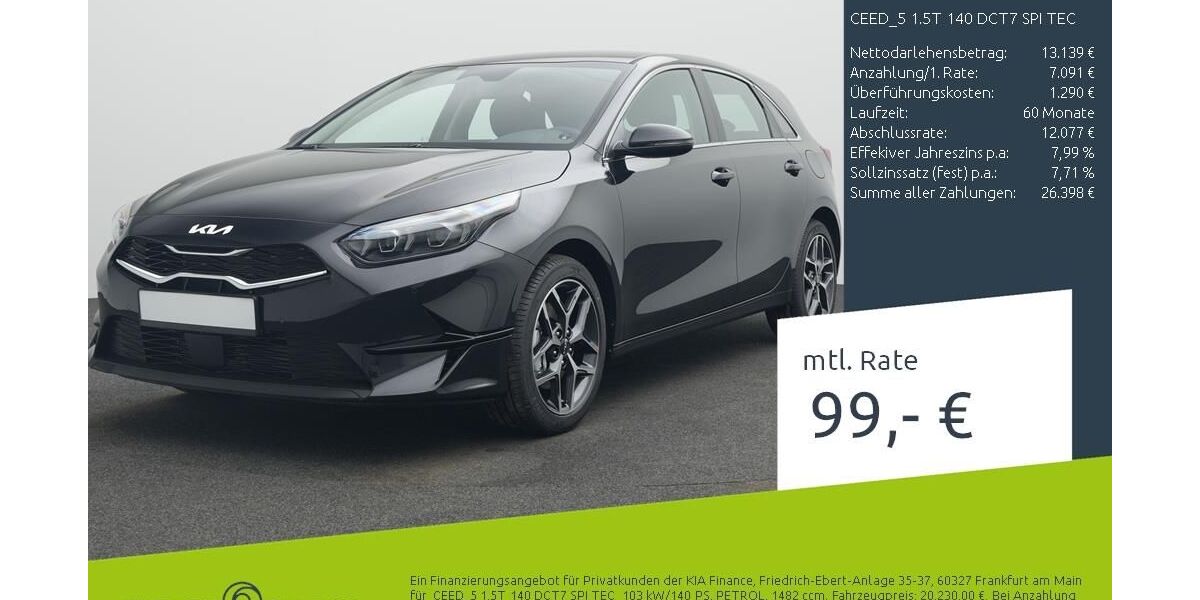 Kia ceed / Ceed 20.900 km 20.230 &euro; Borken 46325