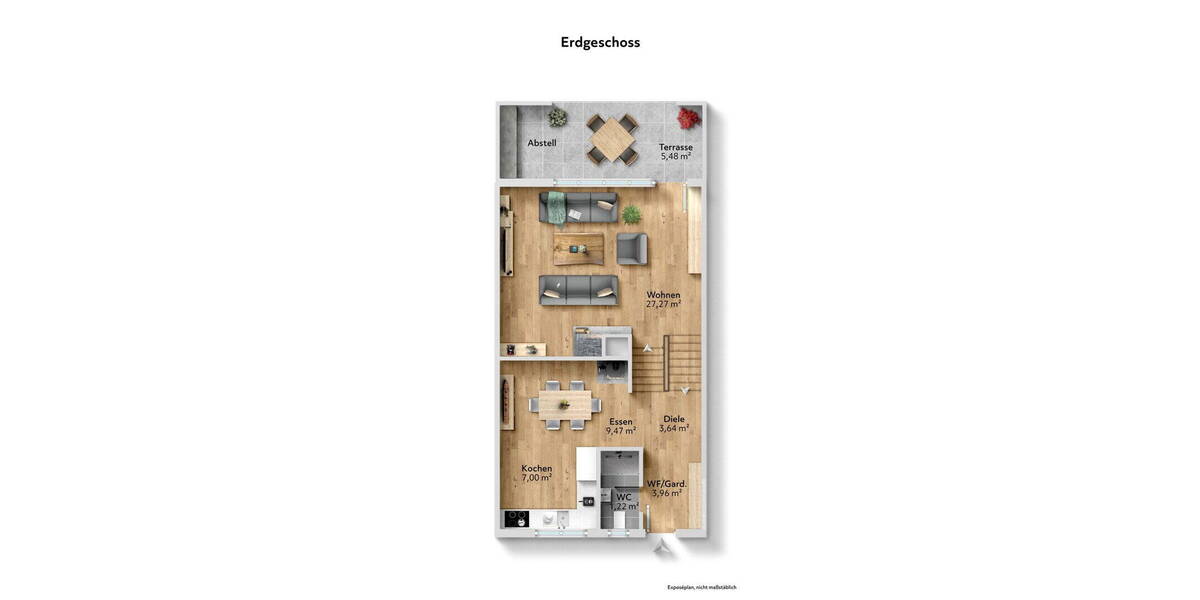Reihenmittelhaus Dorsten Lembeck - 4 Zimmer, 108 m&sup2;, 349.999&euro; | Angebot:26695141