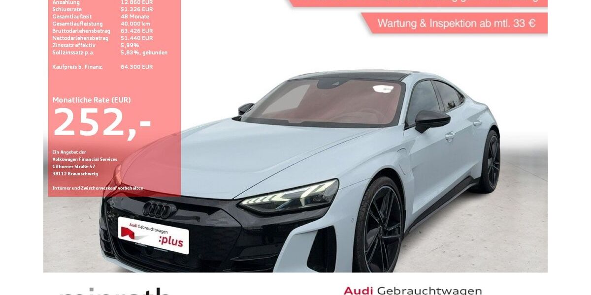 Audi RS e-tron GT 49.122 km 60.790 &euro; Moers-Hülsdonk 47441