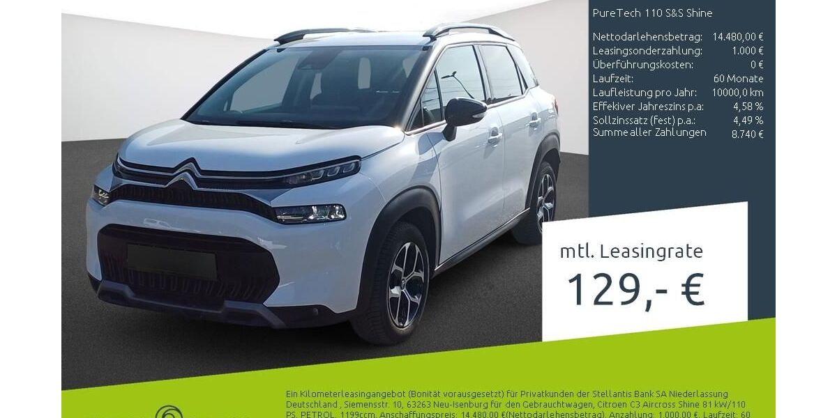 Citroen C3 Aircross 17.876 km 14.980 &euro; Borken 46325