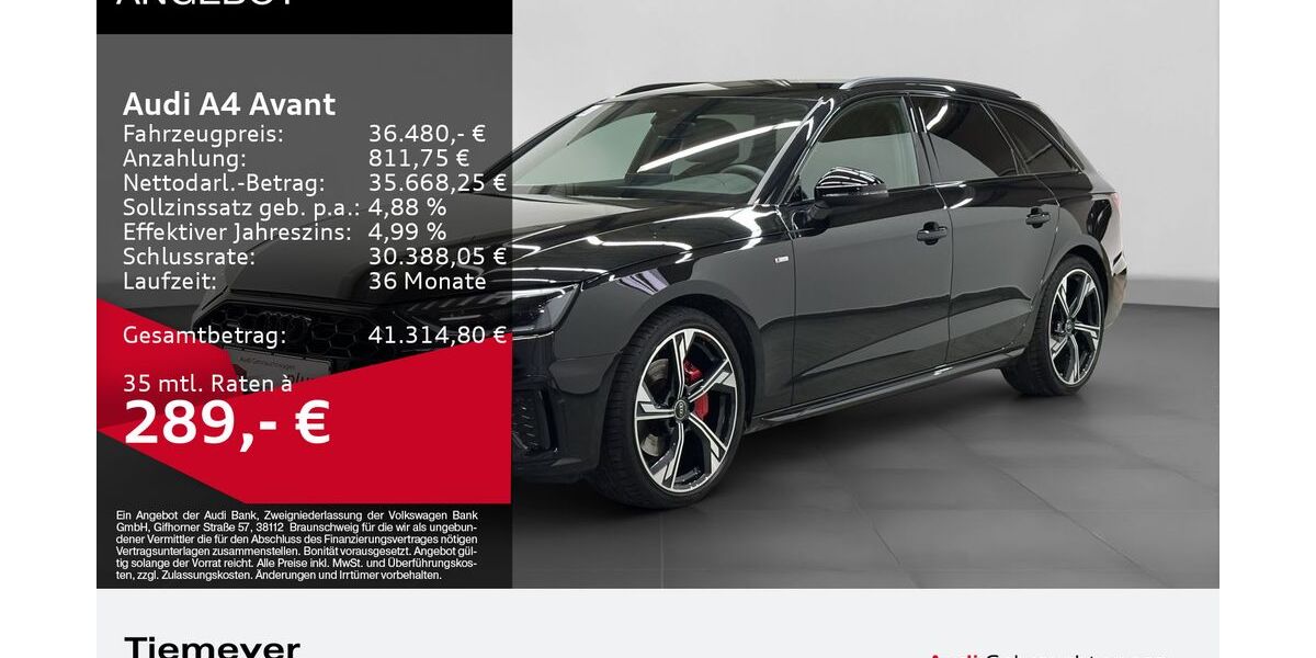 Audi A4 23.525 km 36.480 &euro; Dorsten 46284
