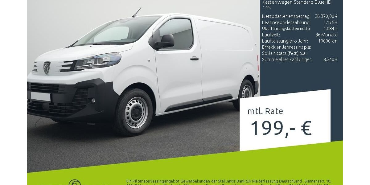 Peugeot Expert 4.500 km 25.770 &euro; Bocholt 46395