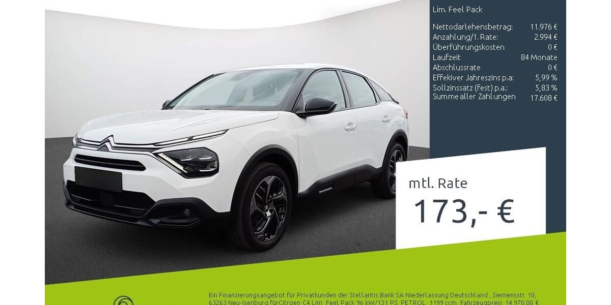 Citroen C4 24.629 km 14.970 &euro; Borken 46325