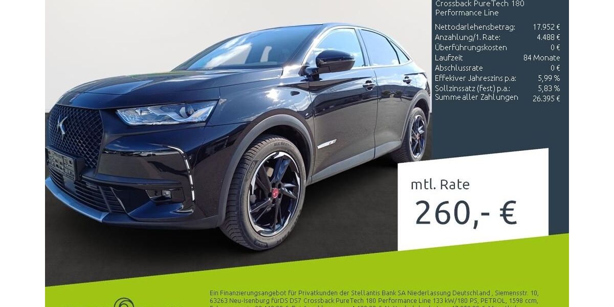 DS Automobiles DS7 (Crossback) 30.304 km 22.222 &euro; Borken 46325