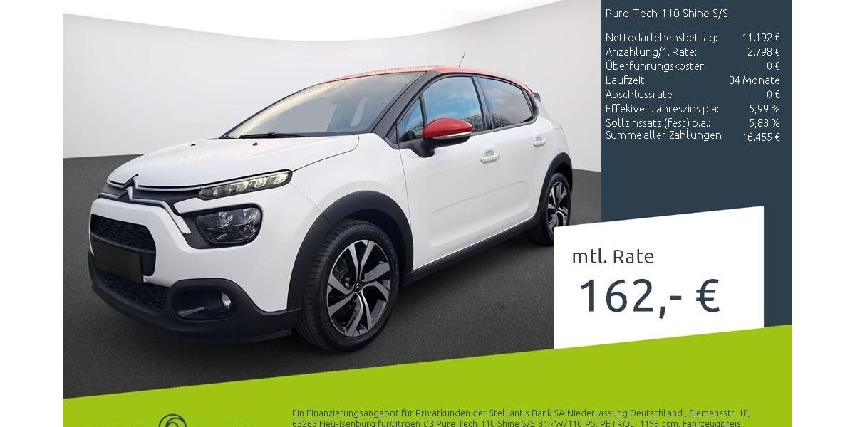Citroen C3 42.877 km 13.989 &euro; Bocholt 46395