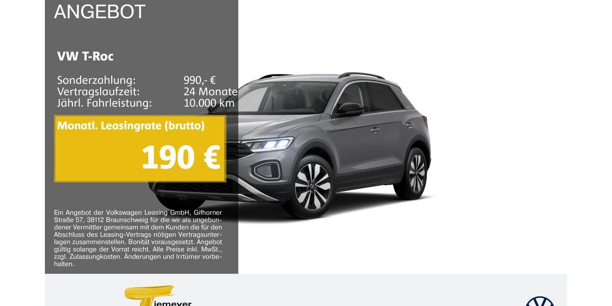 VW T-Roc 28.458 km 20.550 &euro; Dorsten 46282