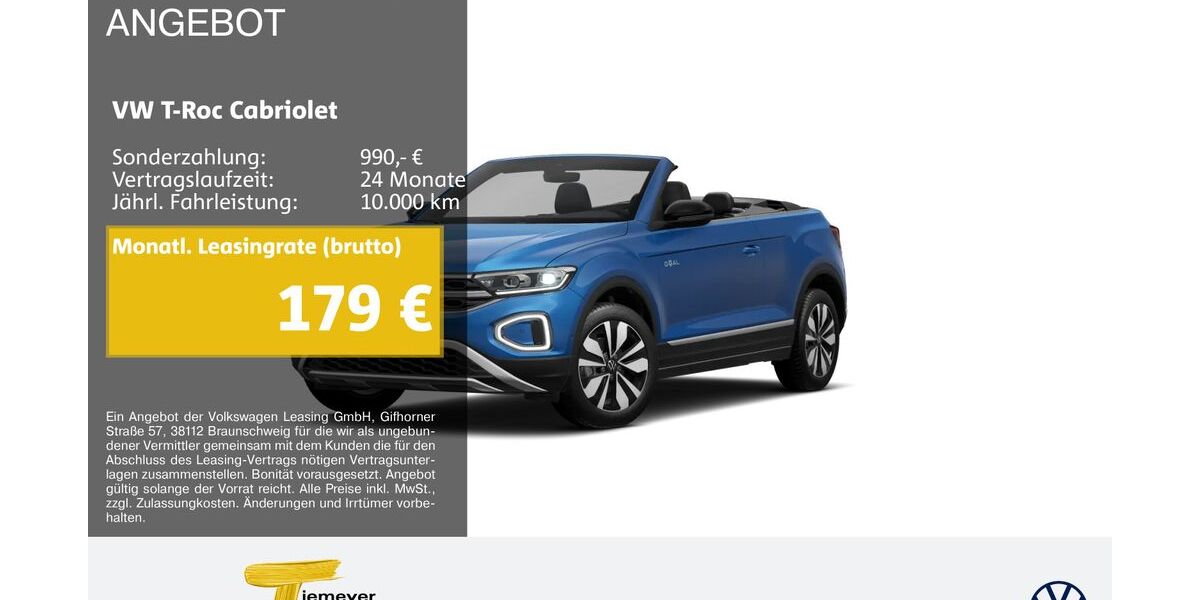 VW T-Roc 25.997 km 23.670 &euro; Dorsten 46282
