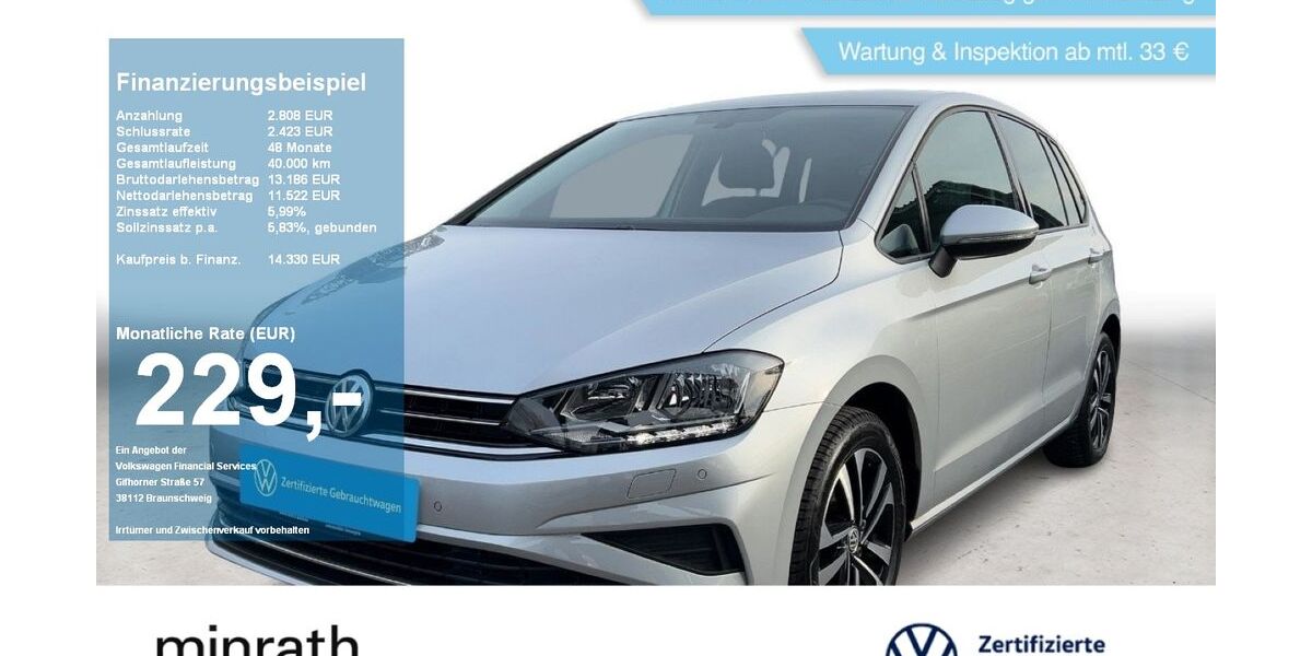 VW Golf Sportsvan 40.839 km 14.330 &euro; Moers 47441