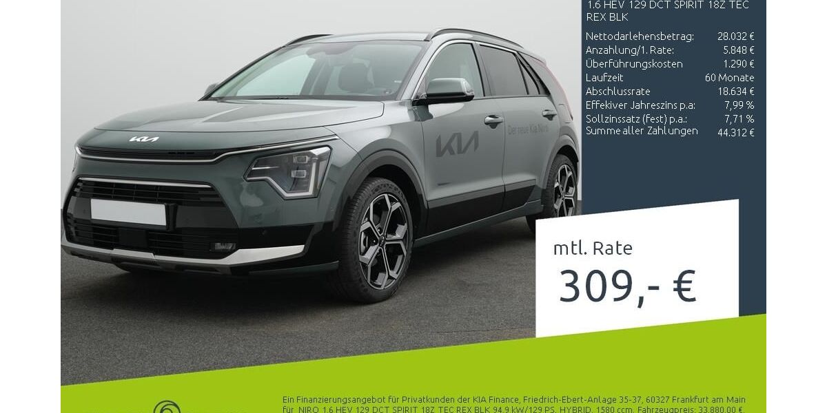 Kia Niro 5.900 km 31.889 &euro; Borken 46325