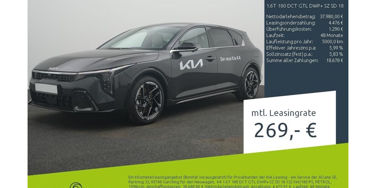 Kia K4 6.000 km 36.940 &euro; Bocholt 46395