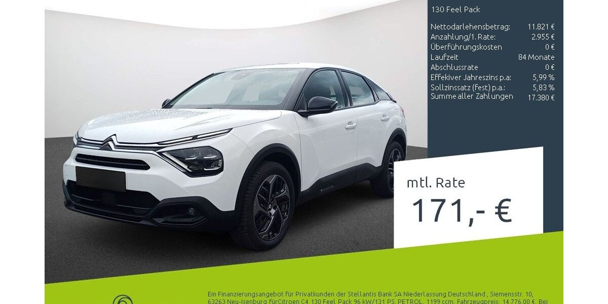 Citroen C4 22.966 km 14.776 &euro; Borken 46325