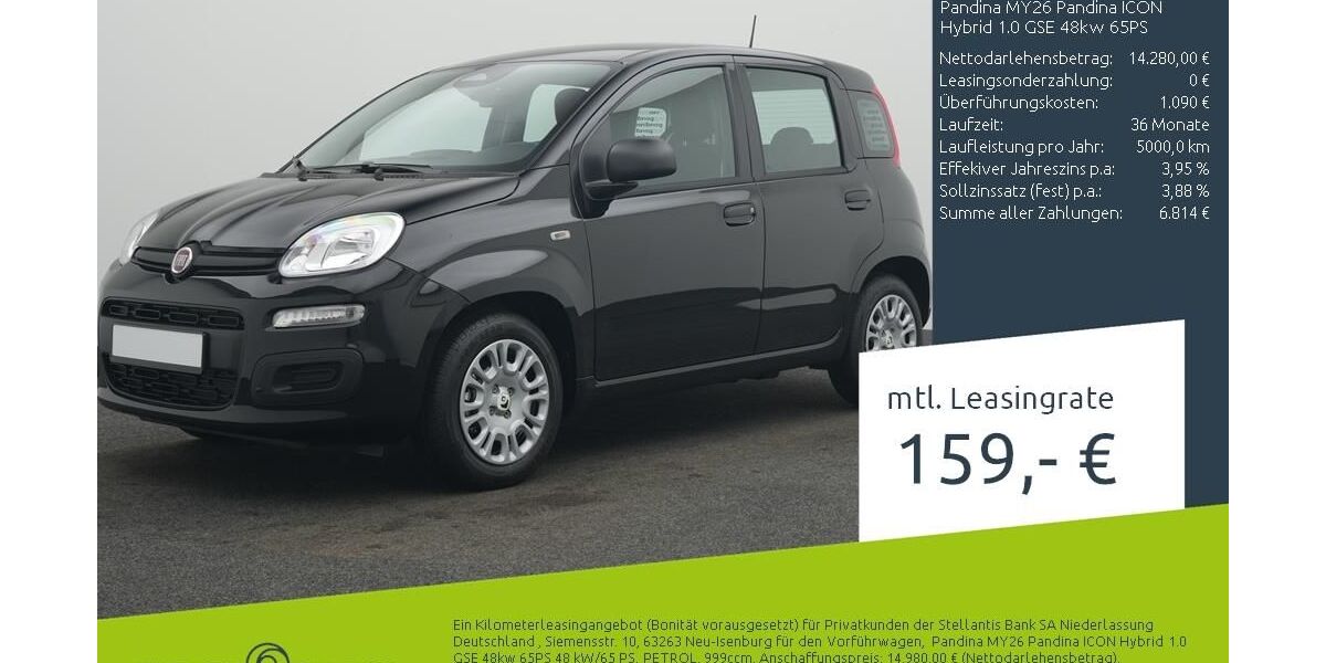 Fiat Panda 2.111 km 14.280 &euro; Borken 46325