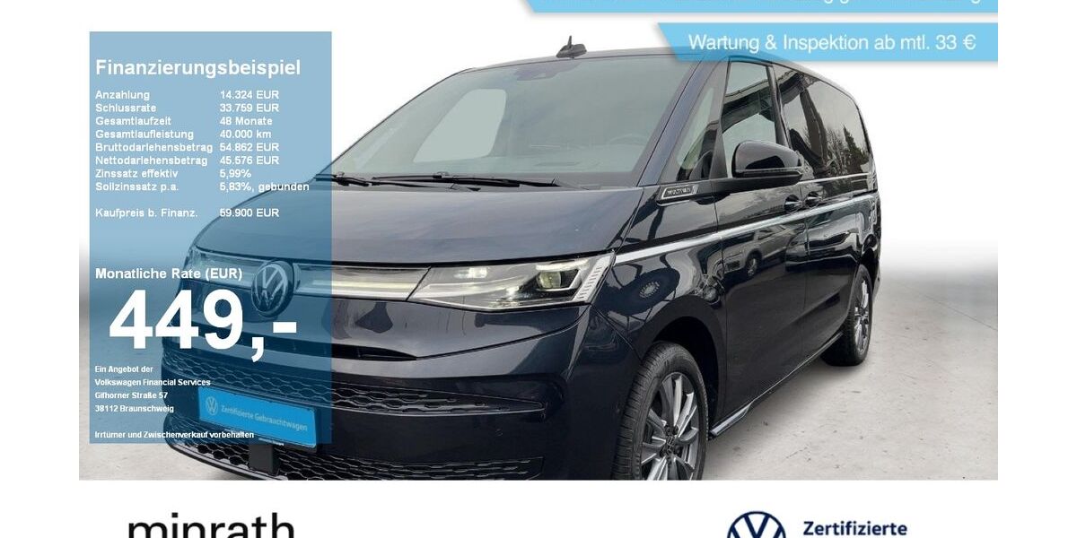 VW T7 Multivan 8.342 km 59.890 &euro; Moers 47441