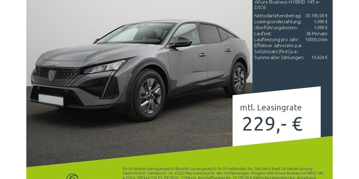 Peugeot 408 1.500 km 34.840 &euro; Borken 46325