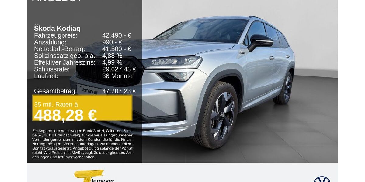 Skoda Kodiaq 8.900 km 41.980 &euro; Duisburg 47059