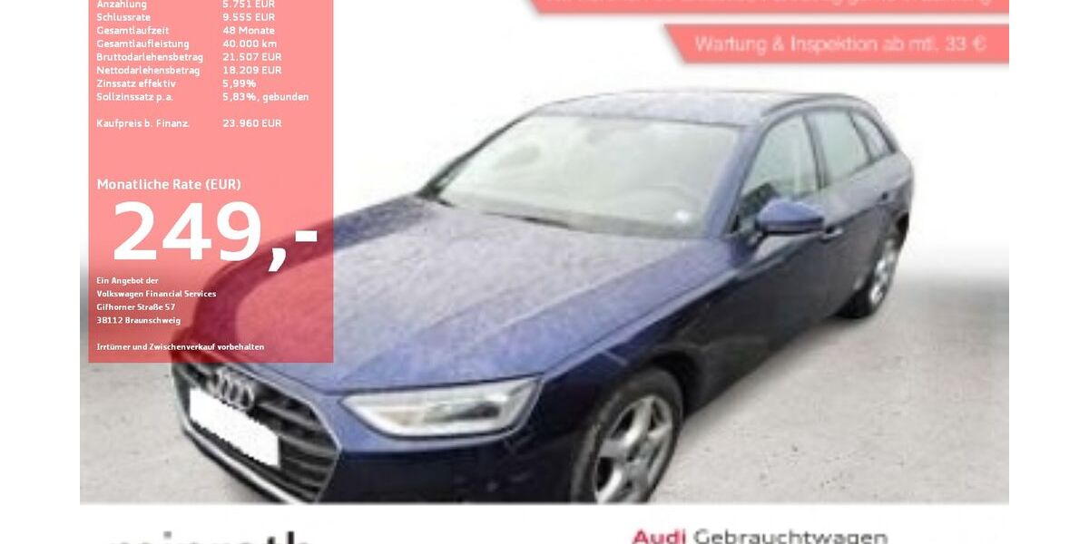 Audi A4 78.641 km 23.460 &euro; Moers-Hülsdonk 47441