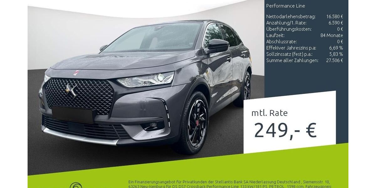 DS Automobiles DS7 (Crossback) 26.861 km 23.170 &euro; Borken 46325