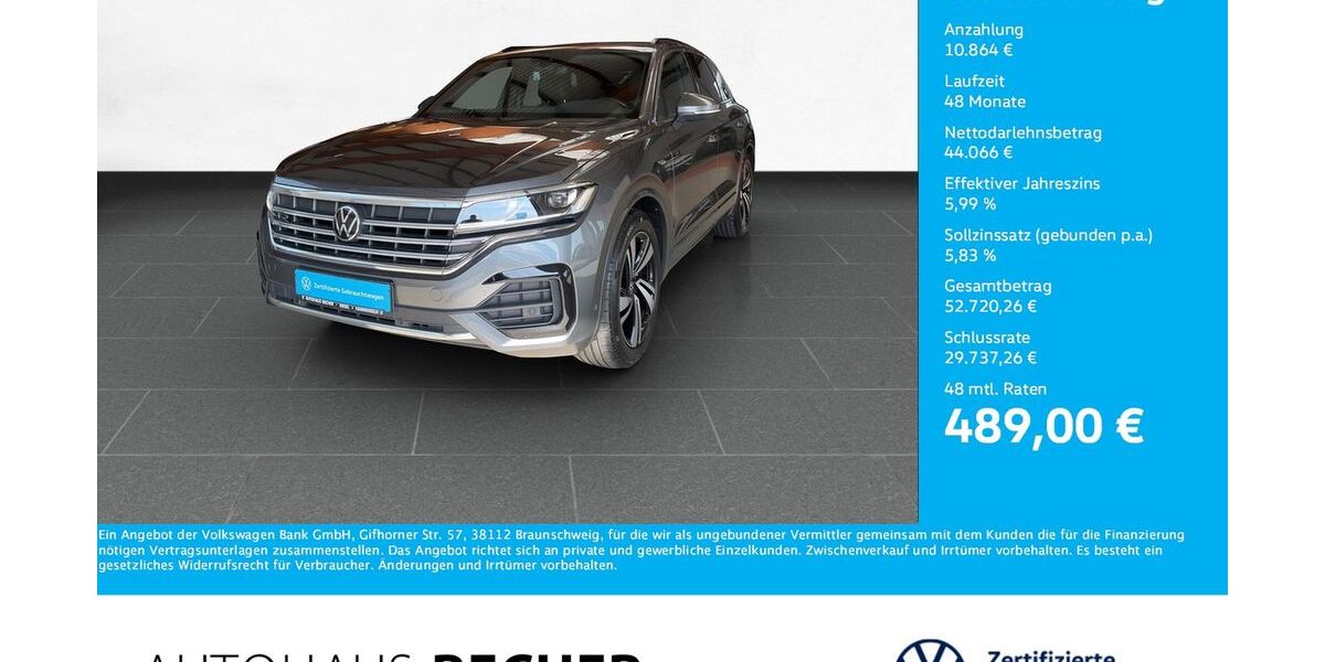 VW Touareg 39.611 km 54.930 &euro; Wesel 46485