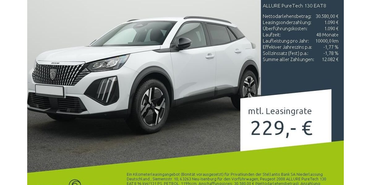 Peugeot 2008 5.611 km 30.580 &euro; Bocholt 46395