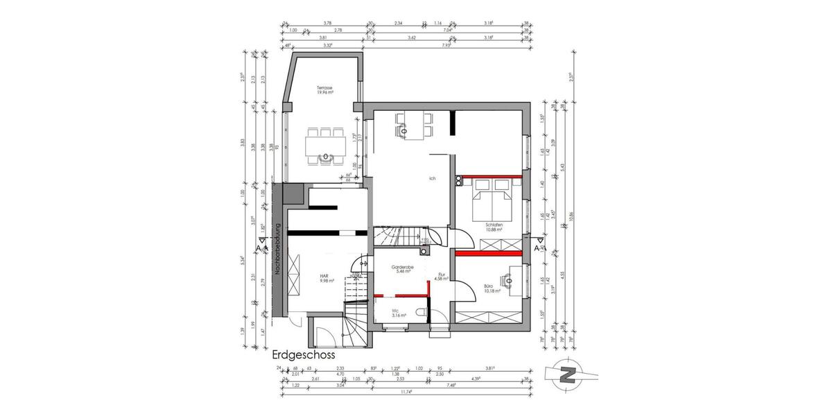 Erdgeschoßwohnung Bocholt Feldmark - 3.5 Zimmer, 90 m&sup2;, 300.000&euro; | Angebot:27162603