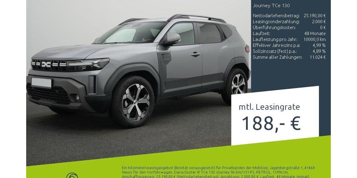Dacia Duster 1.500 km 25.389 &euro; Borken 46325