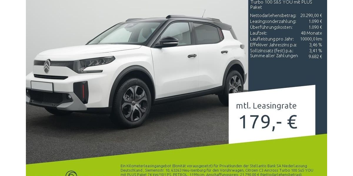 Citroen C3 Aircross 1.500 km 21.040 &euro; Borken 46325