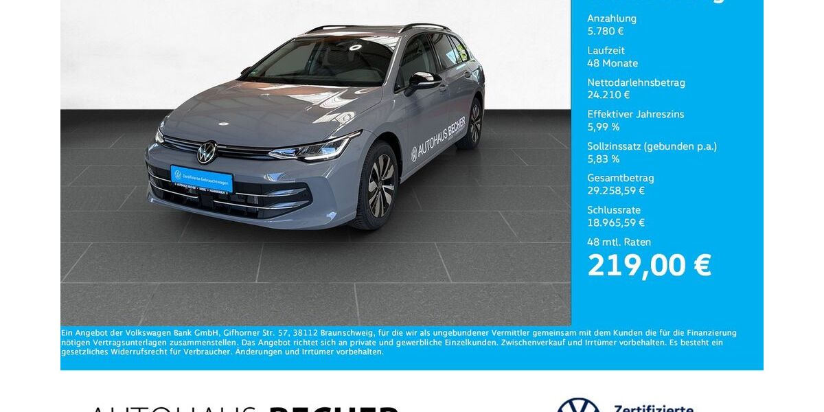 VW Golf 8.830 km 29.990 &euro; Wesel 46485