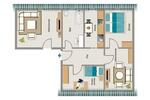 Dachgeschoßwohnung Bottrop Batenbrock - 3.5 Zimmer, 64 m&sup2;, 496&euro; | Angebot:26528547