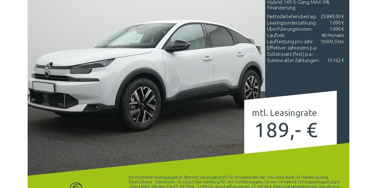 Citroen C4 1.500 km 23.849 &euro; Borken 46325