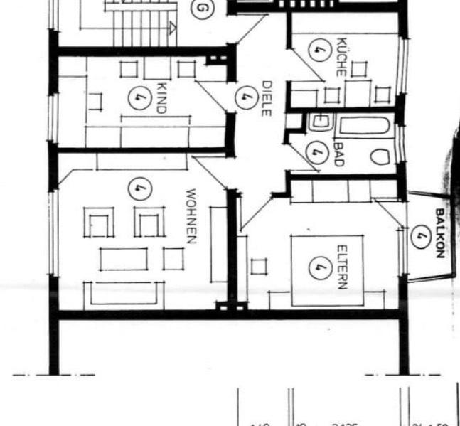 Etagenwohnung Duisburg Duisburg-Mitte - 3.5 Zimmer, 71 m&sup2;, 172.900&euro; | Angebot:27298474