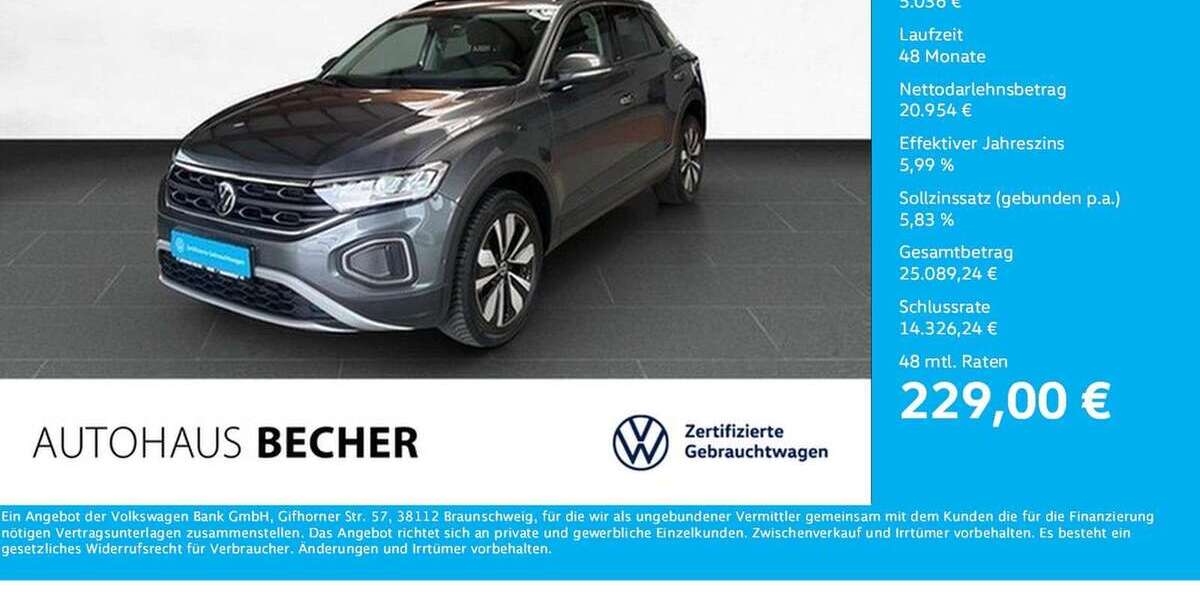 VW T-Roc 12.730 km 25.990 &euro; Wesel 46485
