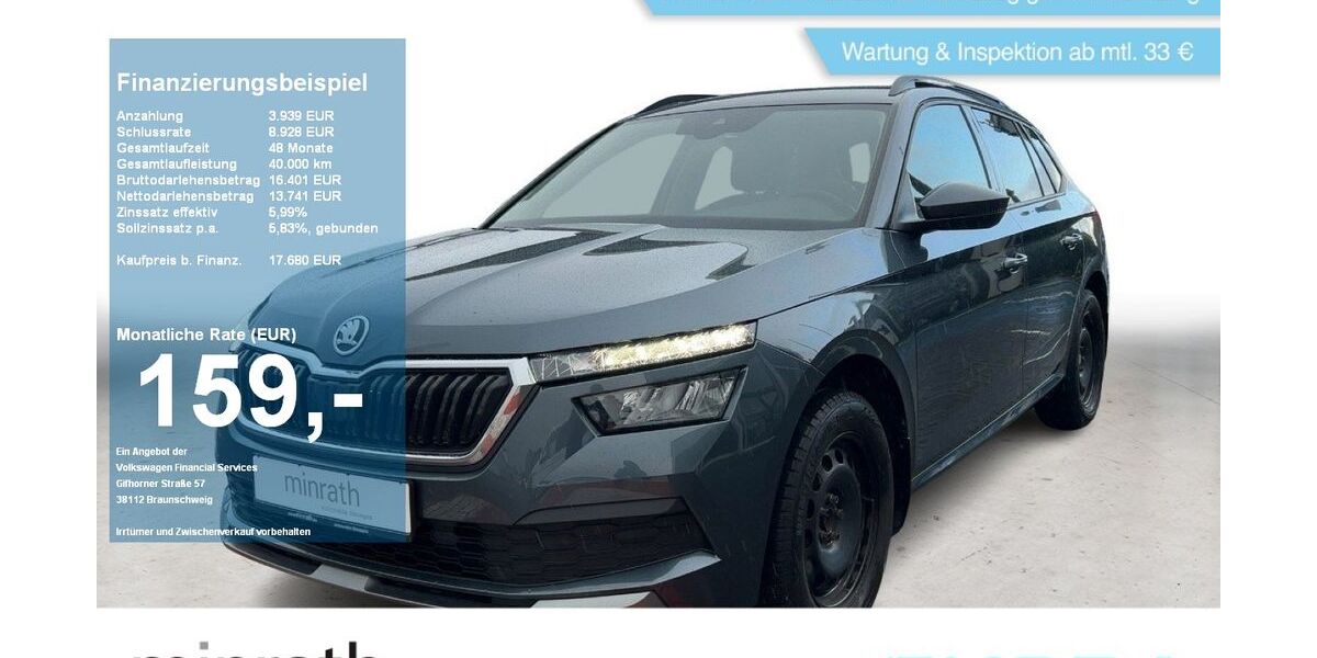 Skoda Kamiq 60.907 km 17.430 &euro; Moers 47441