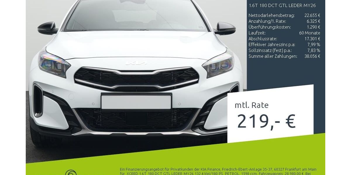 Kia XCeed 6.000 km 28.980 &euro; Borken 46325